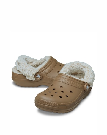 Crocs Fleece Lined Classic Clog - Standard Fit (D)