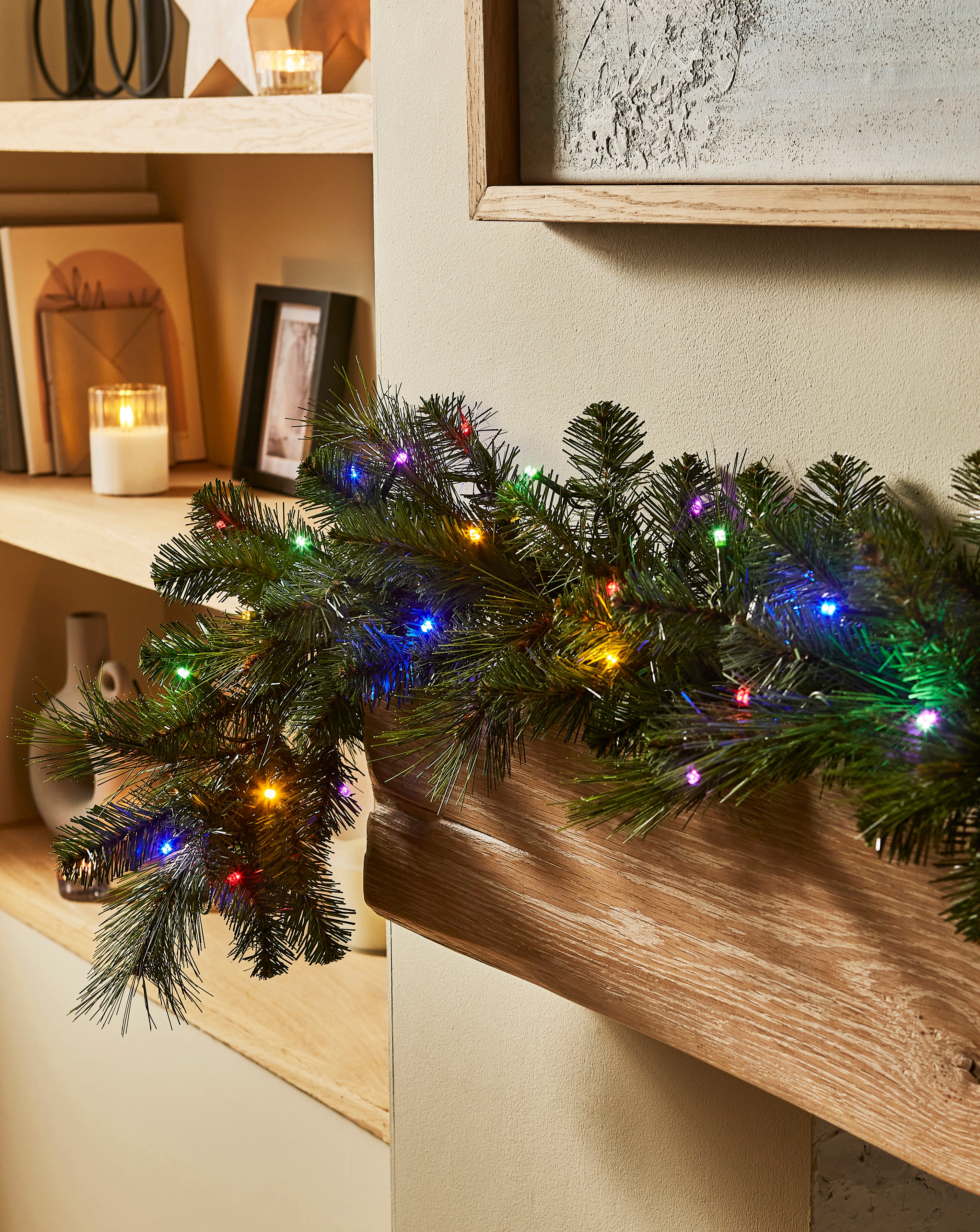 Zermatt Dual Colour Pre-Lit Garland