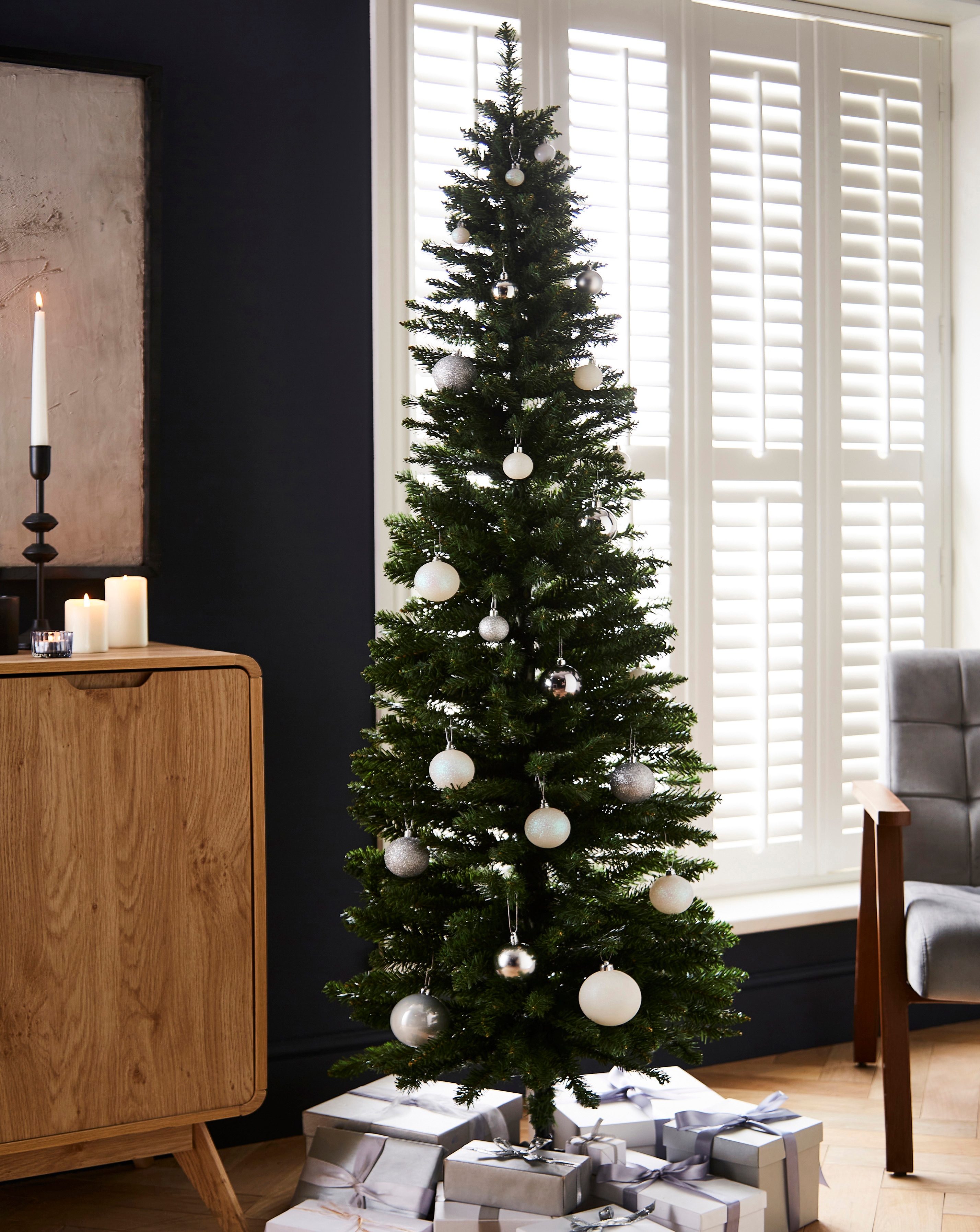 Malmo Slim Pine Christmas Tree