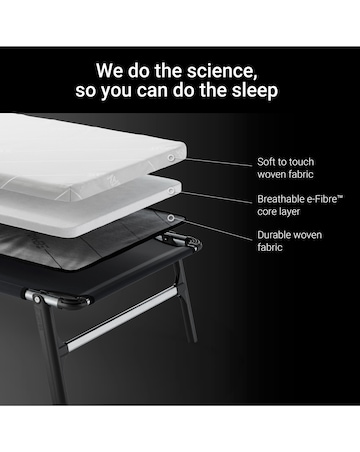 Jay-Be Compact Folding Bed with Mattress - Single