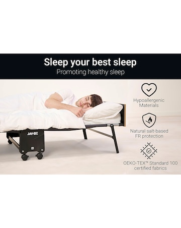 Jay-Be Rollaway Folding Bed with e-Fibre Mattress - Single
