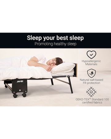 Jay-Be Rollaway Folding Bed with Memory Mattress - Single