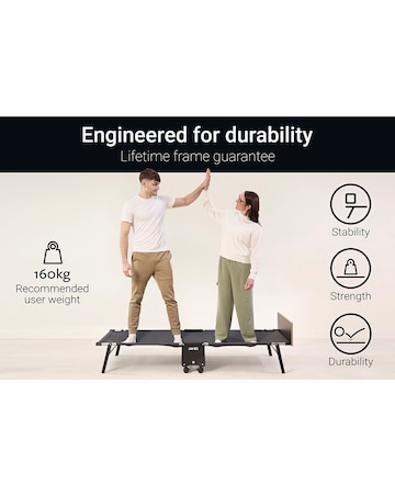 Jay-Be Rollaway Folding Bed with Memory Mattress - Single