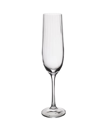 Mikasa Treviso Set of 4 Flute Glasses