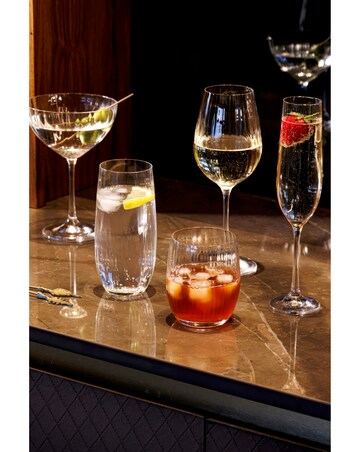 Mikasa Treviso Set of 4 Highball Glasses