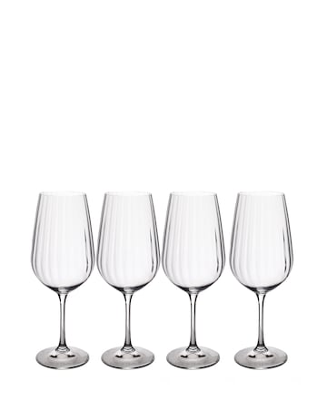 Mikasa Treviso Set of 4 Red Wine Glasses