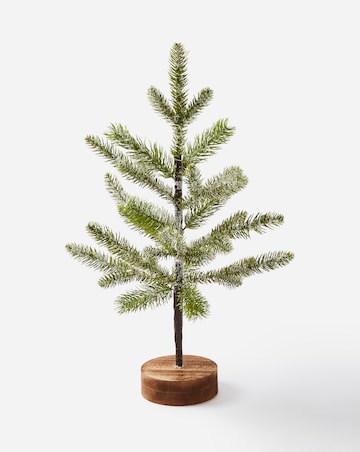 Pre Lit Snowy Tabletop Tree