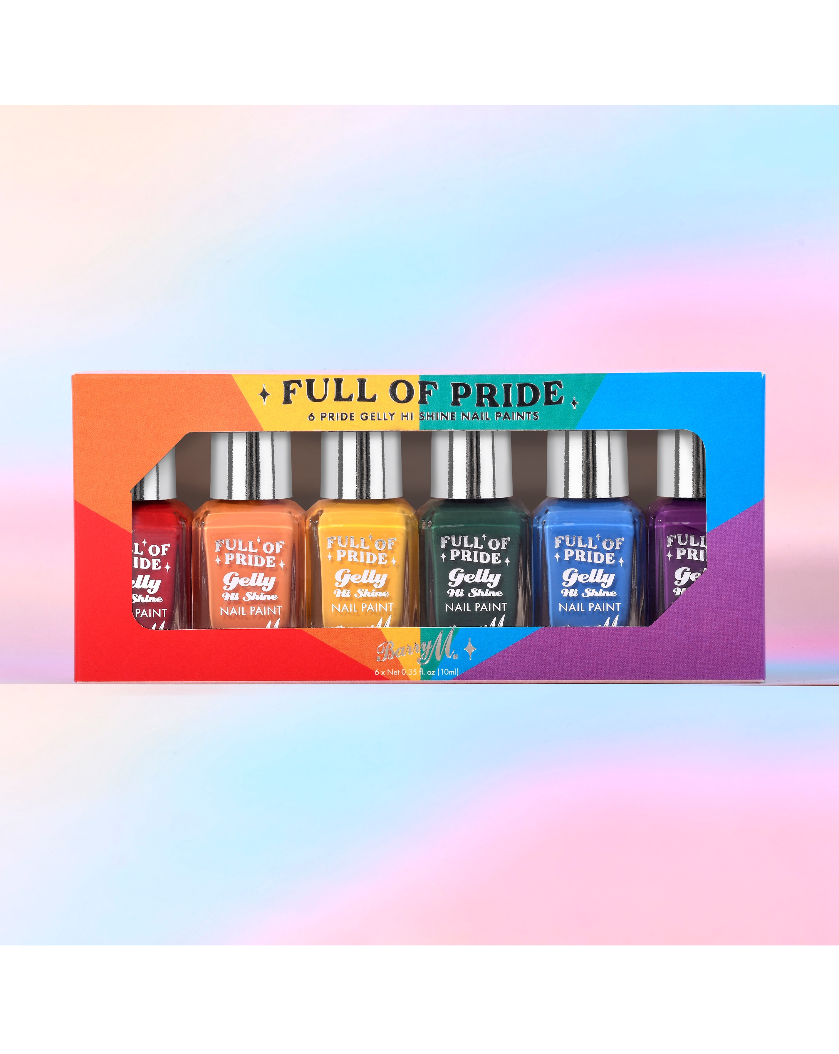 Barry M Full Of Pride Gift Set x6