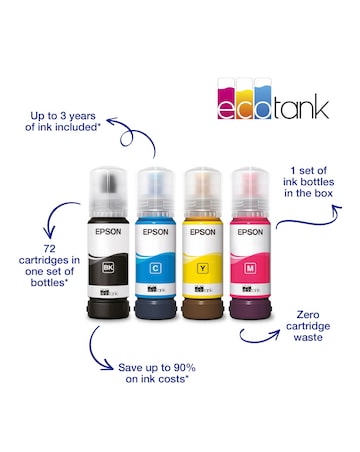 Epson EcoTank ET-2860 Wireless Inkjet Printer