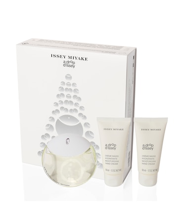Issey Miyake A Drop D'Issey 50ml Eau De Parfum and Hand Cream Gift Set
