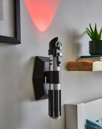 Star Wars Lightsaber Uplighter Wall Light - Darth Vader Sith Red Beam