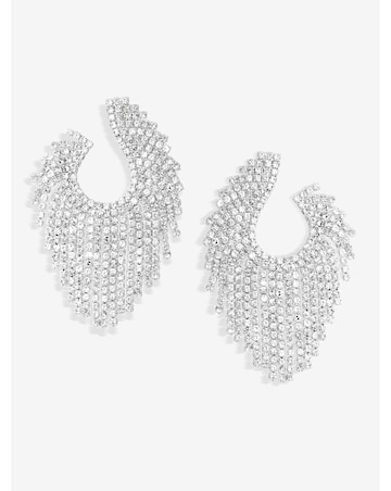Jon Richard Open Statement Earrings