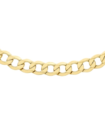 Gents 9 Ct Gold 1/4oz Hollow Curb Chain