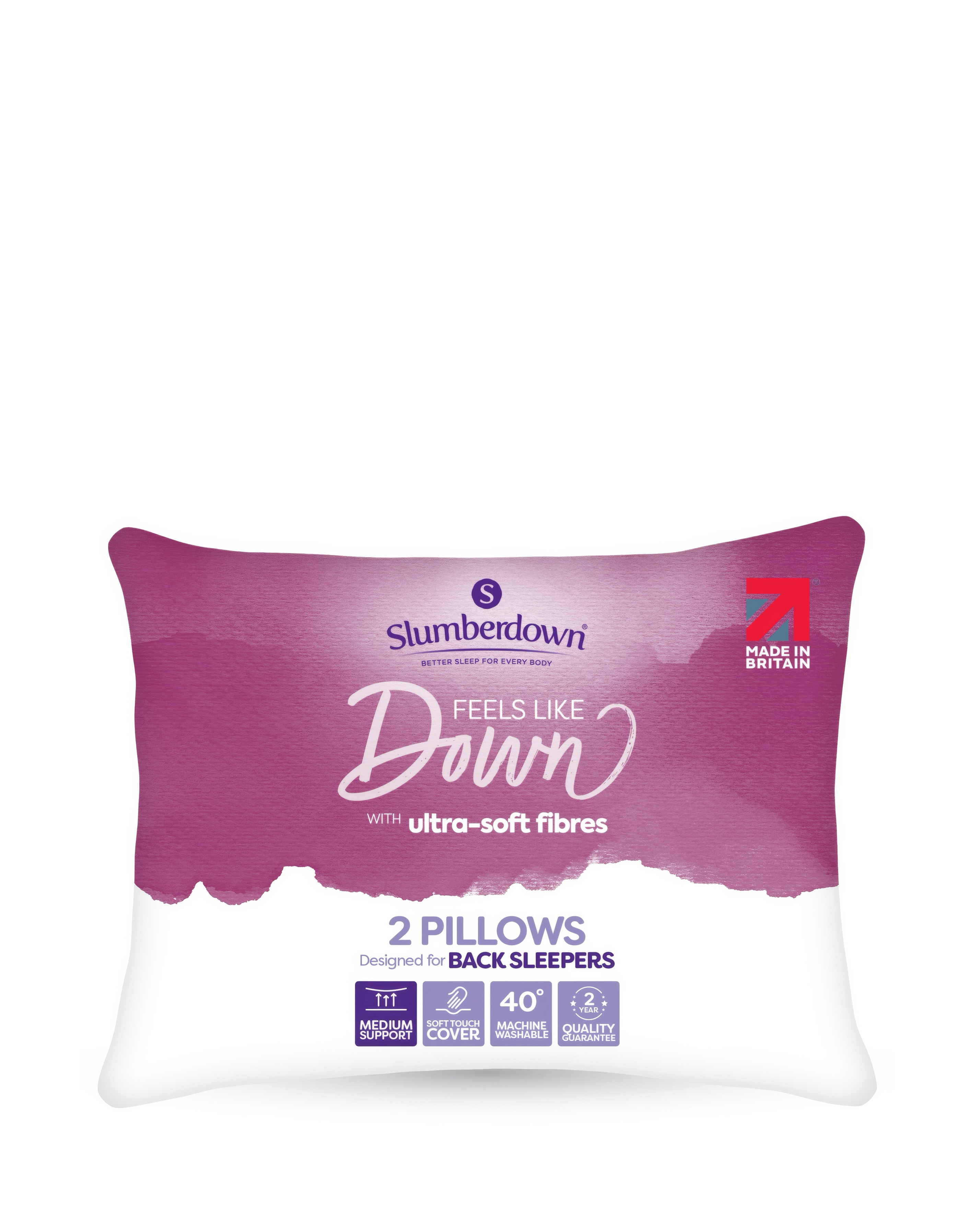 Slumberdown Feels Like Down Pillows