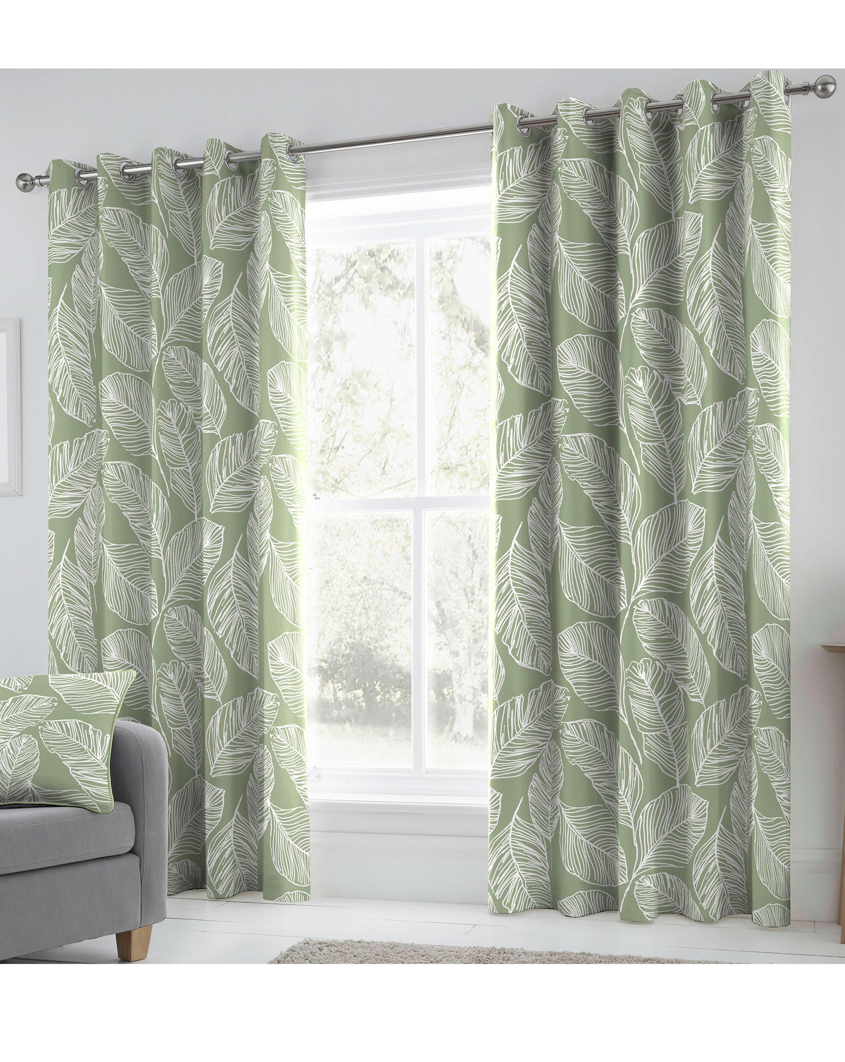 Fusion Matteo Eyelet Curtains