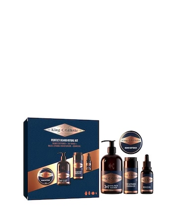 King C Gillette Perfect Beard Ritual Kit