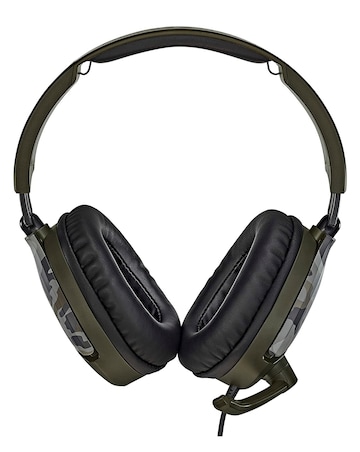 Turtle Beach Recon 70 Multi Format Wired Gaming Headset - Green Camo