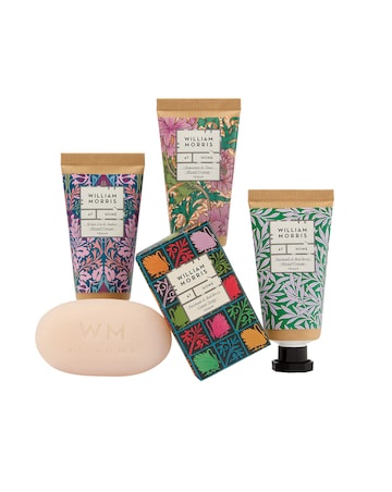 William Morris At Home Sunflower Swan  Velvet Pouch