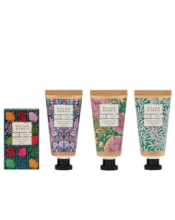 William Morris At Home Sunflower Swan  Velvet Pouch