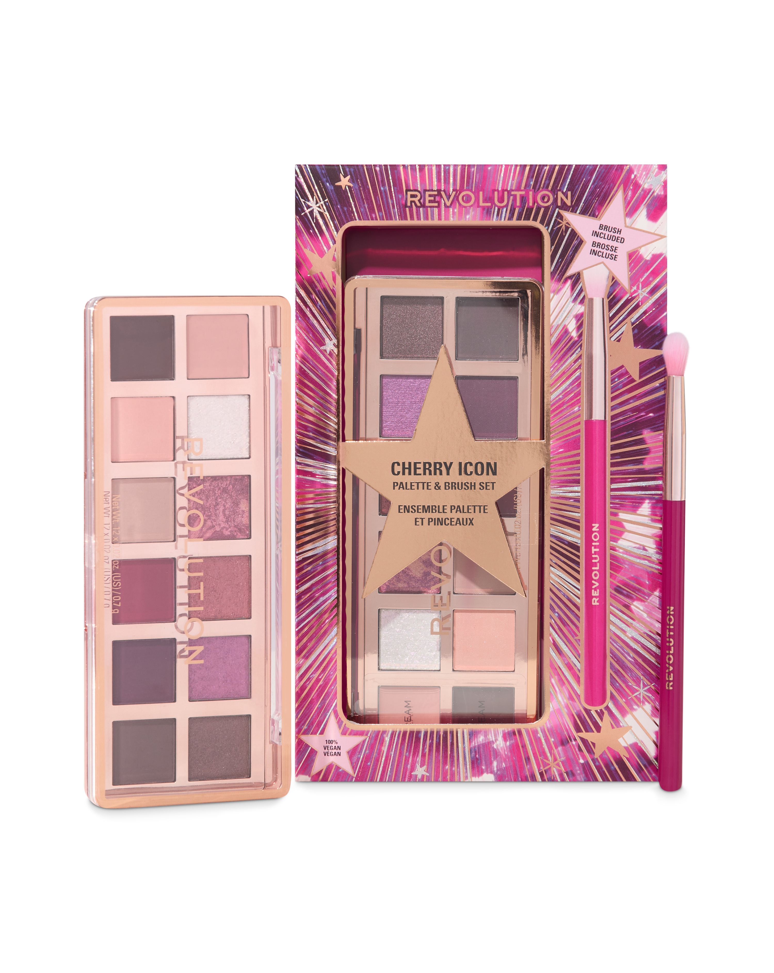 Revolution Cherry Icon Eye Shadow Set