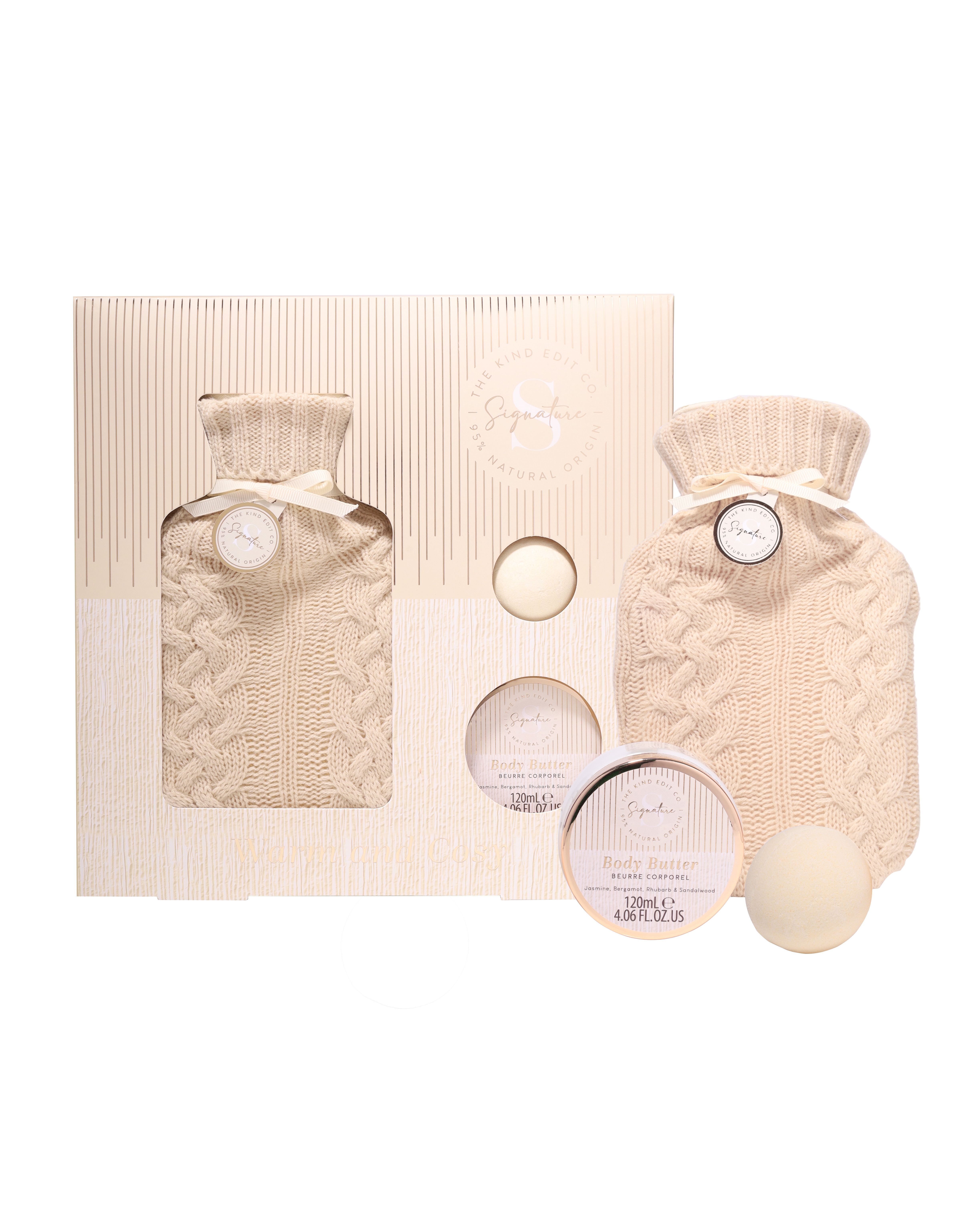 The Kind Edit Co. Hot Water Bottle Set