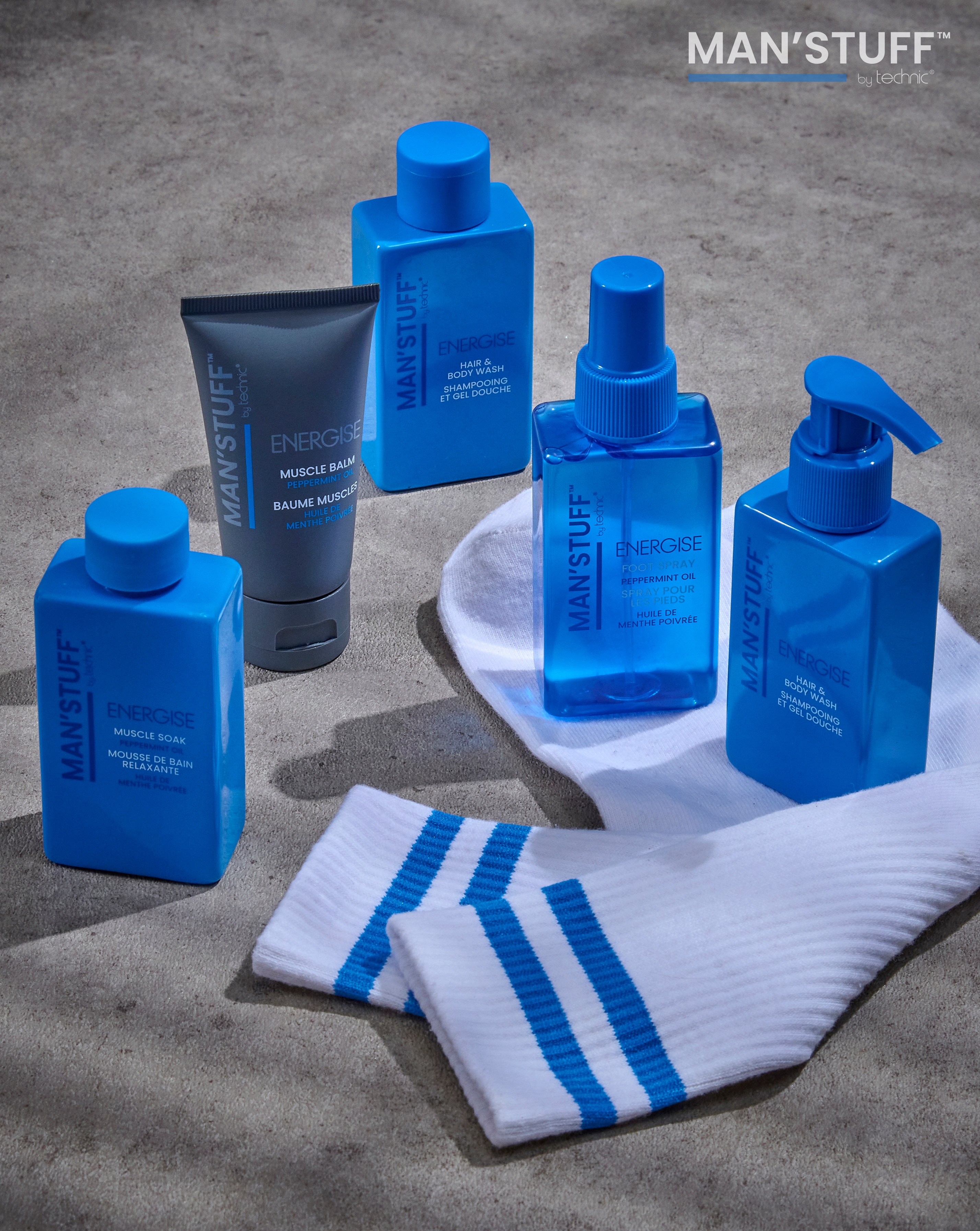 Man's Stuff bath and body bundle