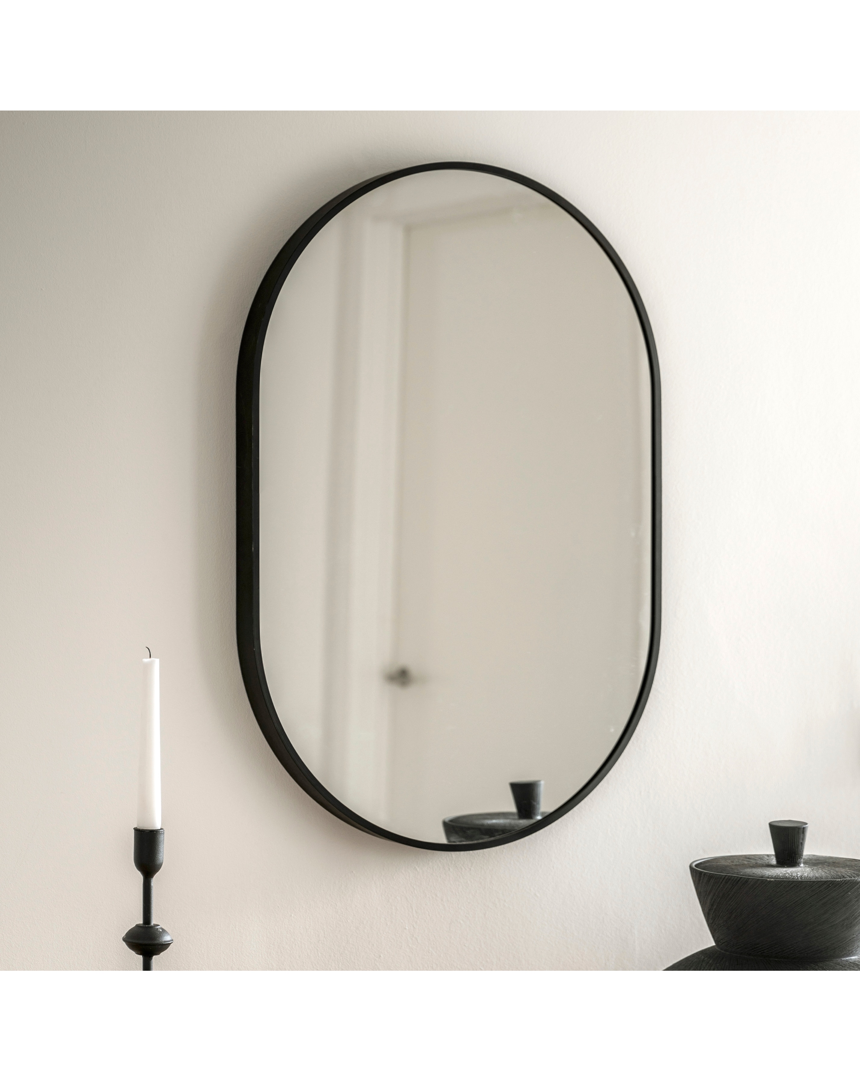 Gallery Yardley Mirror Black