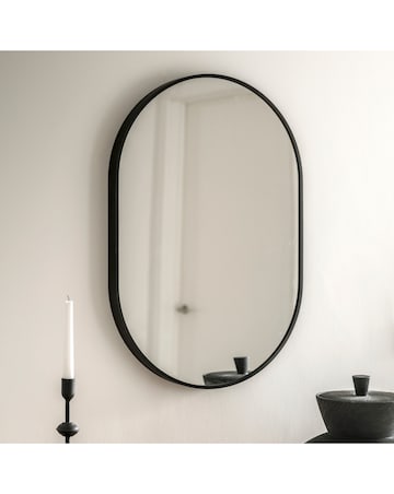 Gallery Yardley Mirror Black