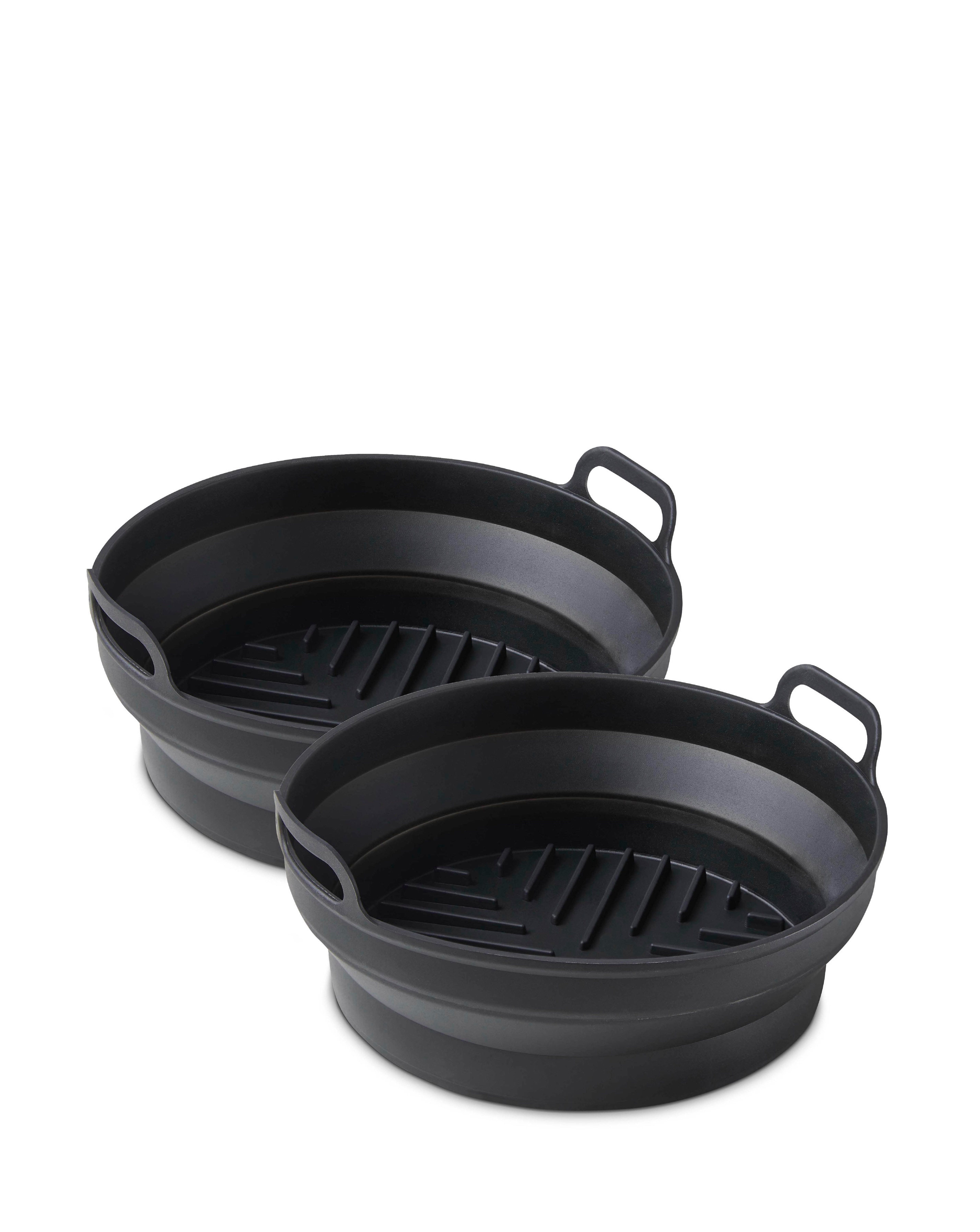 Tower 2 Round Foldable Air Fryer Trays