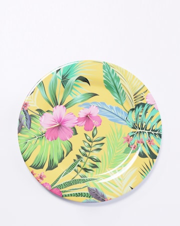 Waterside 12 Piece Hawaiian Melamine Picnic Set