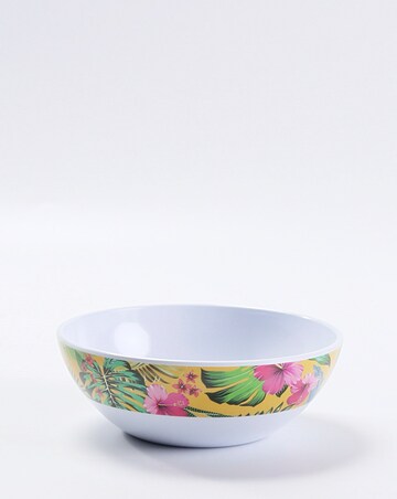 Waterside 12 Piece Hawaiian Melamine Picnic Set