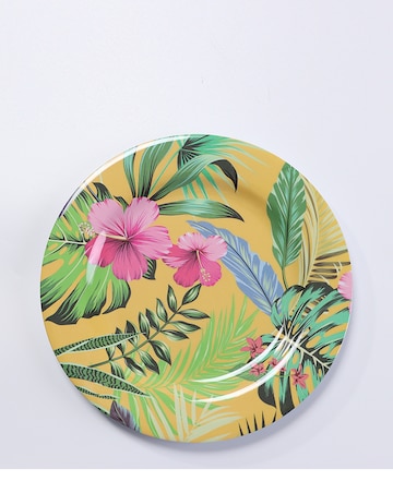 Waterside 12 Piece Hawaiian Melamine Picnic Set