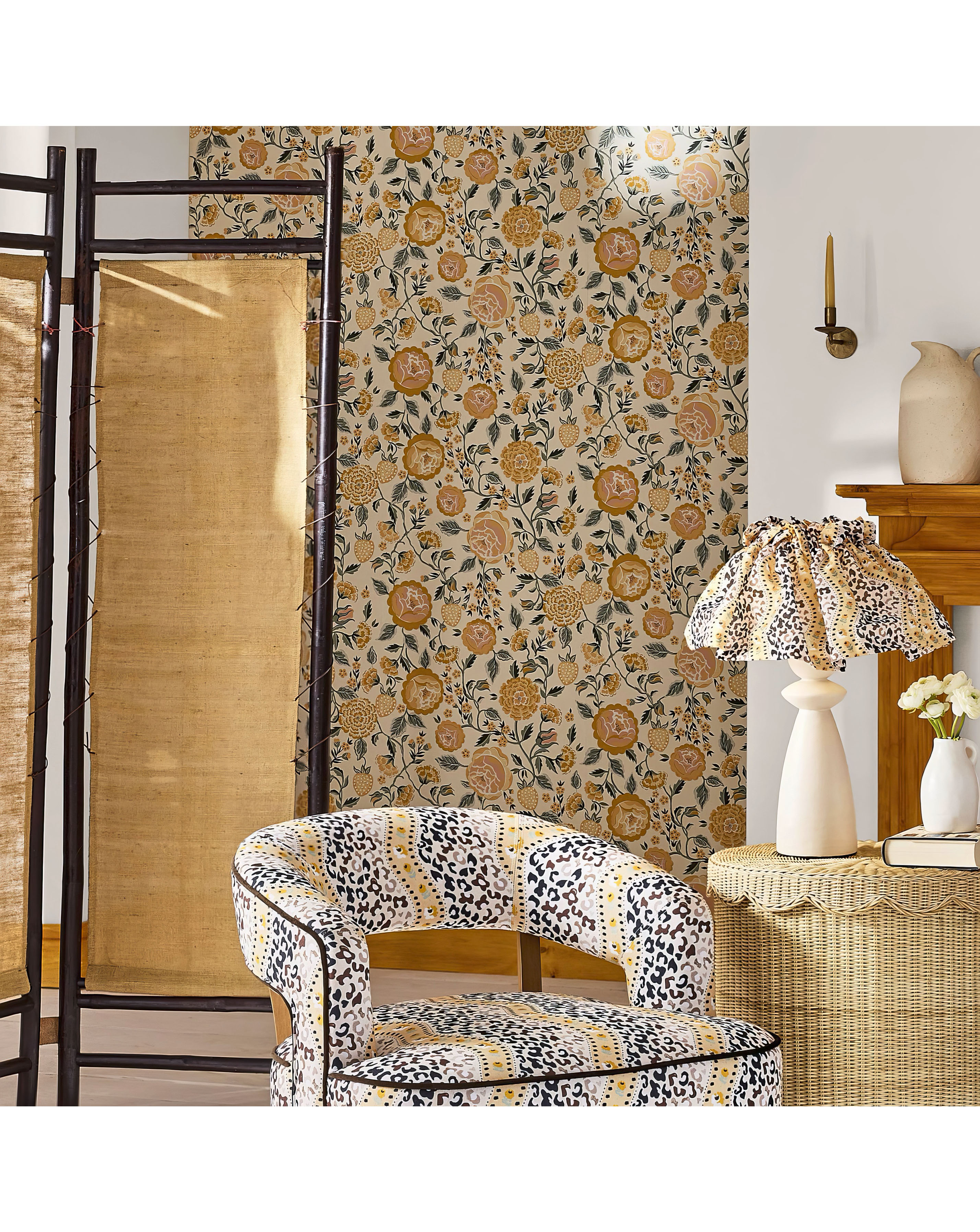 Cath Kidston Strawberry Garden Wallpaper