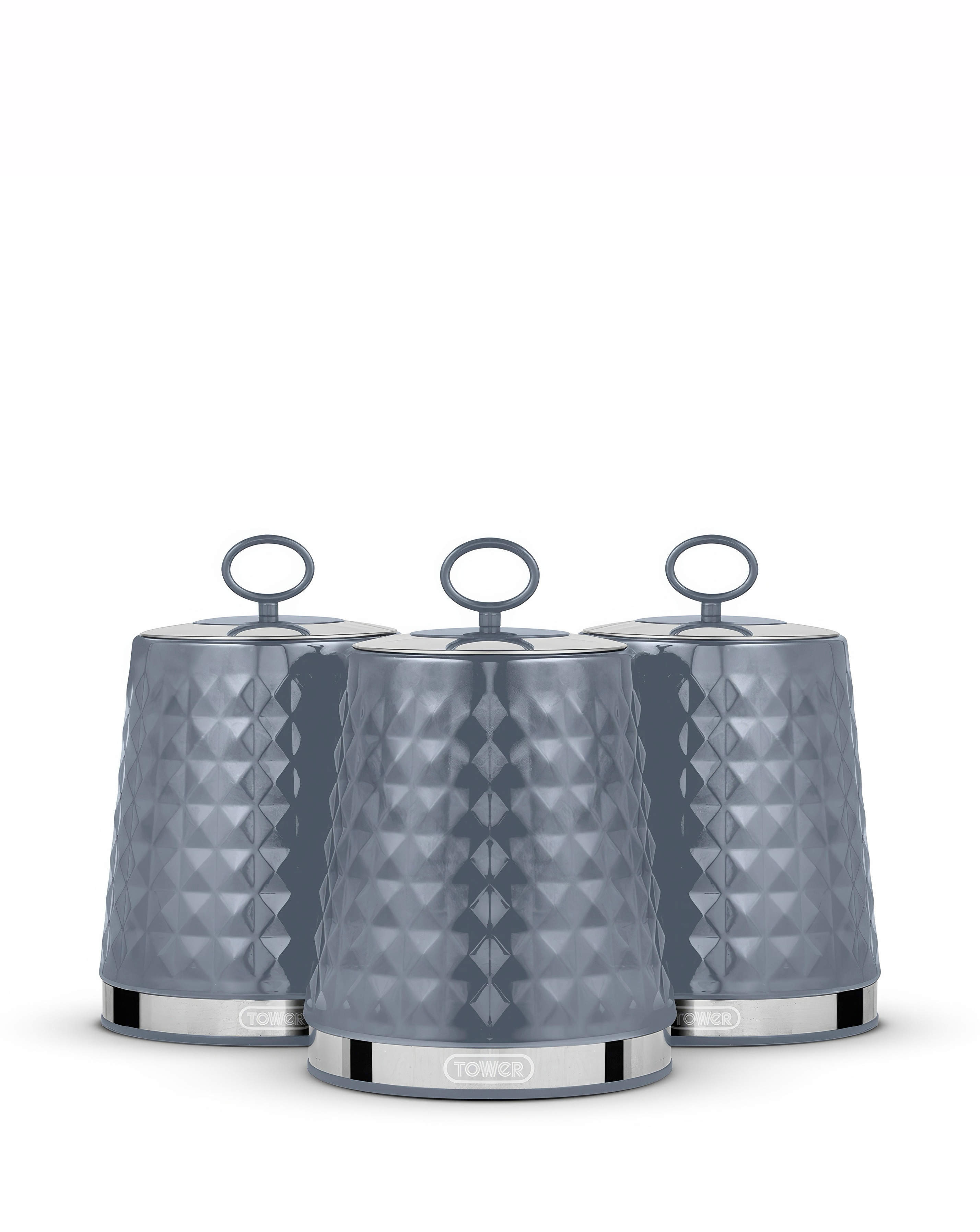 Tower Solitaire 3 Canisters - Grey