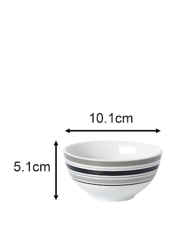 Waterside Brompton Grey 80 Piece Dinner Set