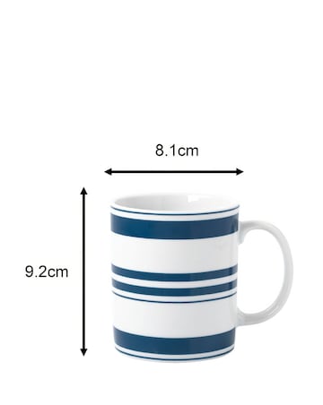 Waterside Blue Bistro 80 Piece Dinner Set