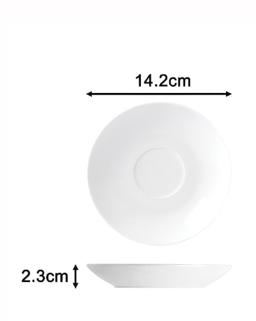 Waterside White Coupe 60 Piece Dinner Set