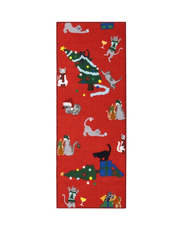 Festive Cats Runner
