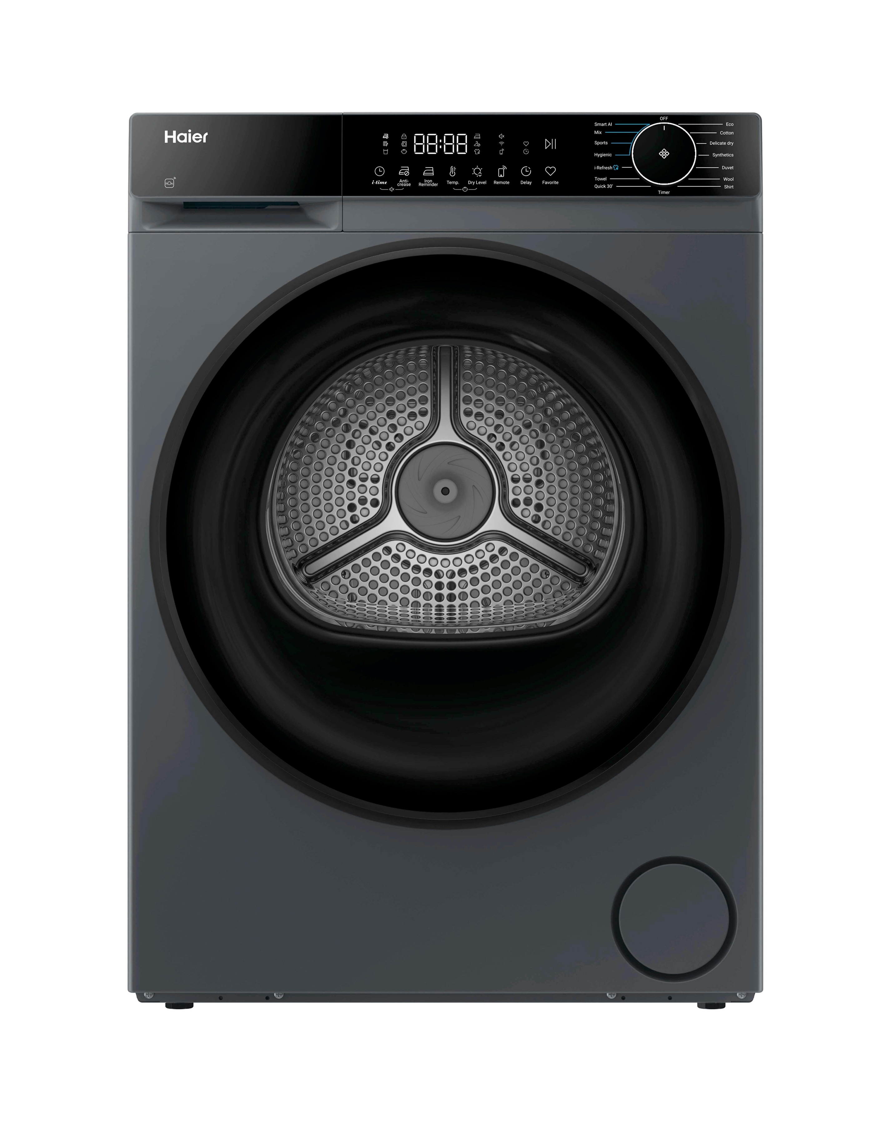 New In - Haier X5 HD80-D357GU1-UK 8kg Dryer Inst