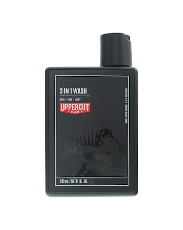 Uppercut Deluxe 3 In 1 Hair- Face - Body Wash 240ml