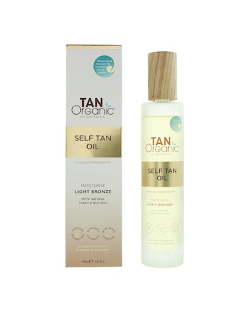 Tan Organic Self-Tan Oil - Light Bronze