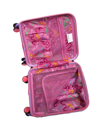 IT Luggage Mystical Kids Eco Underseat Suitcase - Lavender