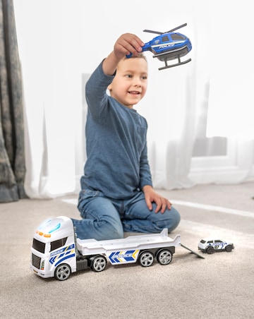 Teamsterz Small Police Heli Transporter