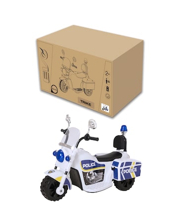 EVO 6V Police Trike Lights & Sound Ride On