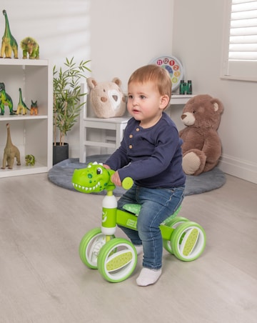 EVO Character Head Bobble Bike - Dino