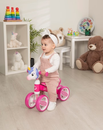 EVO Character Head Bobble Bike - Unicorn