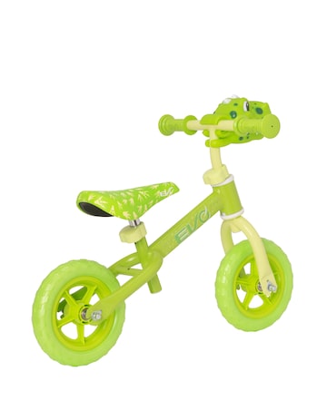 EVO Character Head 8 Inch Wheel Balance Bike - Dino