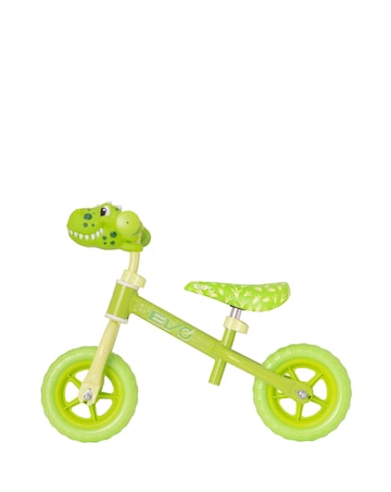 EVO Character Head 8 Inch Wheel Balance Bike - Dino