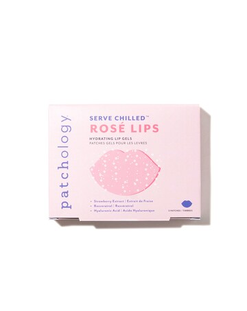 Patchology Serve Chilled Rose Lip Gel 5-Pack