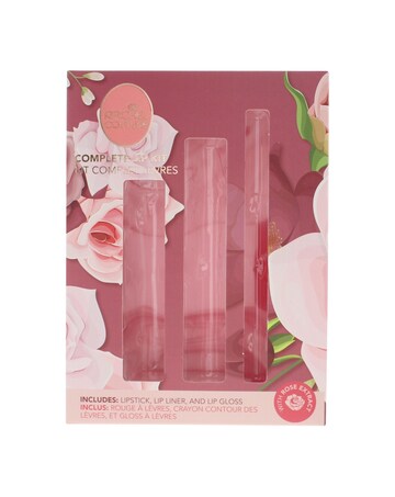 Rachel Couture Lip Kit Mood 3 Piece Gift Set: Lipstick Lip Gloss Lip Liner